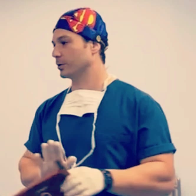 Medhouse Superman Surgical cap