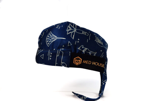 Medhouse Ancient Secrets Surgical Cap - Front View