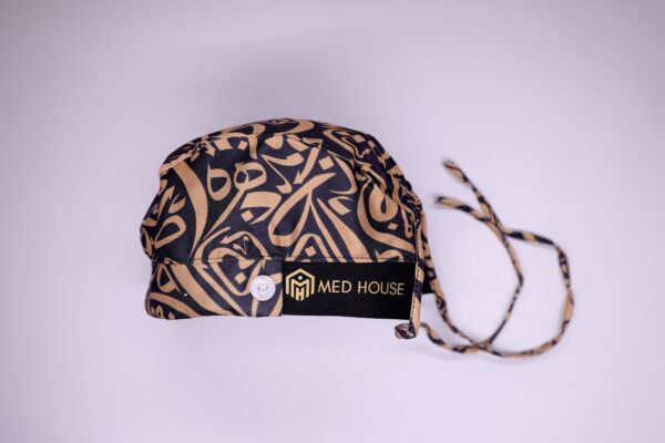 surgical-cap-arabian-gold